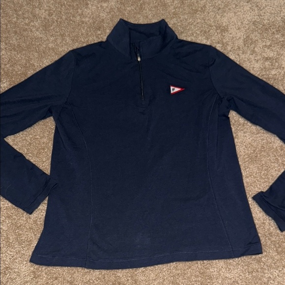 Tasc Recess Quarter Zip Pullover- Medium - Navy Blue. Y - Picture 1 of 4